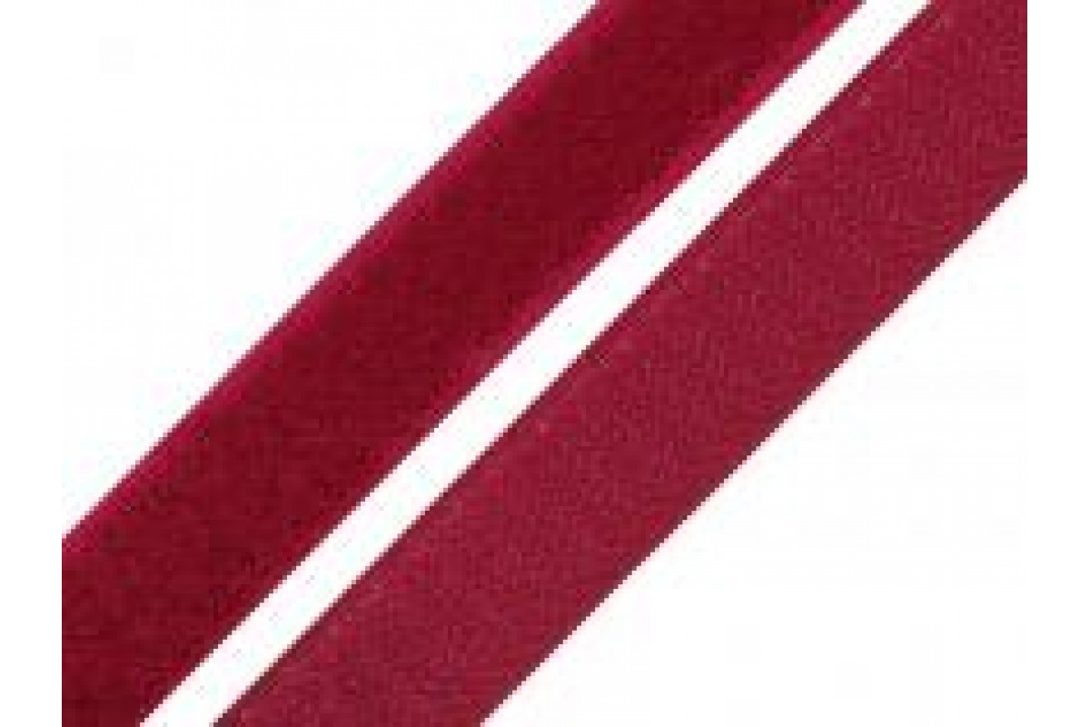 Липучка пришивная шир.5 см (50 мм) арт.3569-1 цв.бордовый уп.25 м
